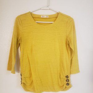 Yellow blouse